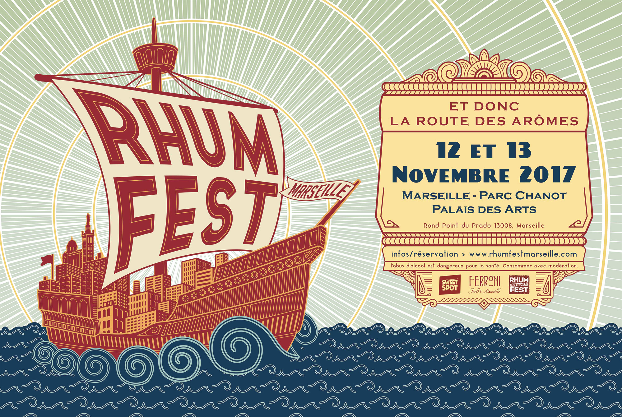 Le Rhum Fest Marseille, les 12 et 13 novembre 2017 au Parc Chanot - Palais Des Arts