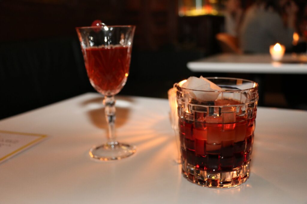 Le cocktail Tea Party du Forvm Classic Bar.