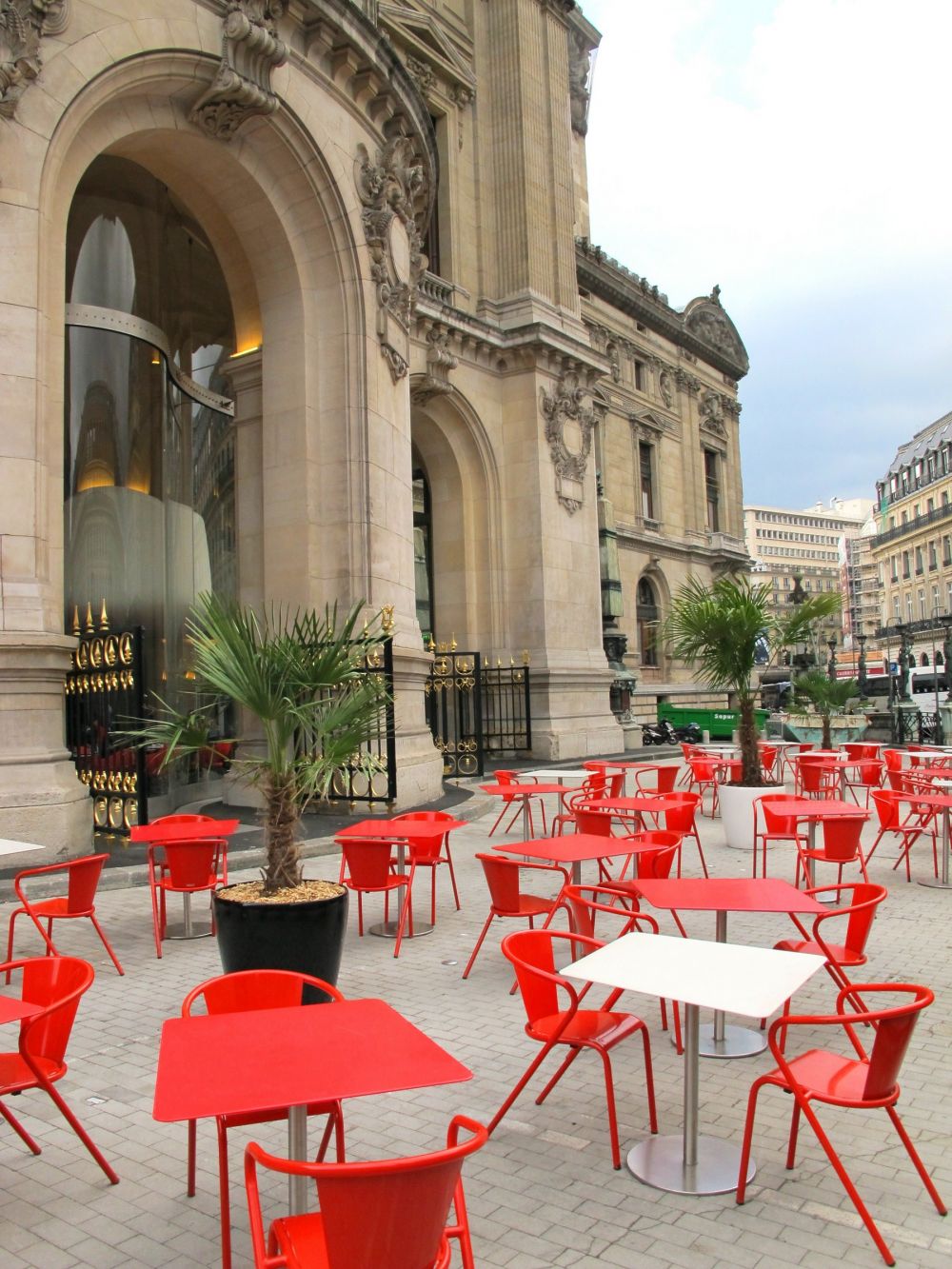 La terrasse du restaurant L'Opéra