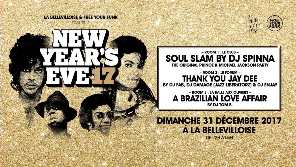 Free Your Funk New Year's Eve le 31 décembre 2017