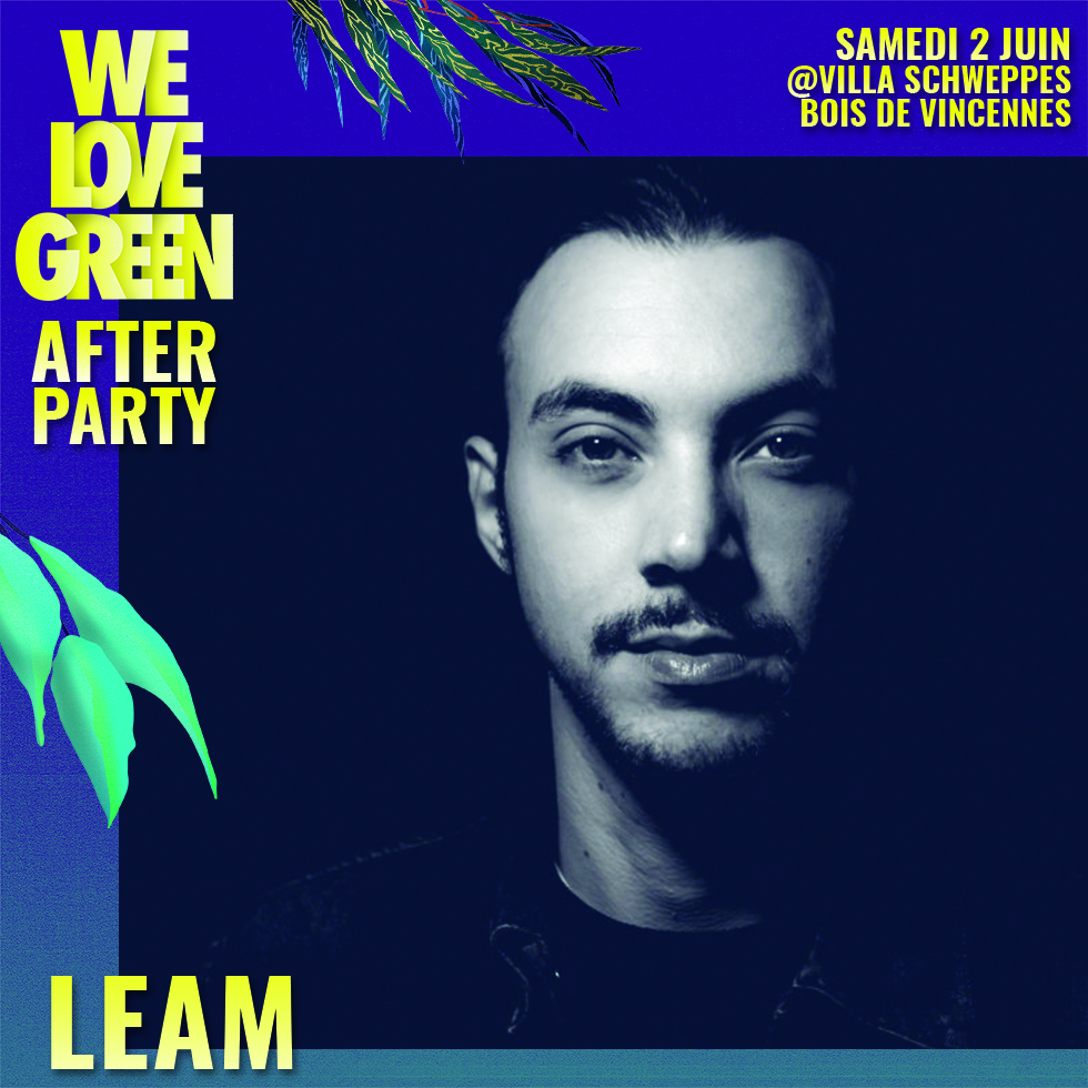 LeAm sera à l'afterparty We Love Green x Villa Schweppes samedi 2 juin 2018