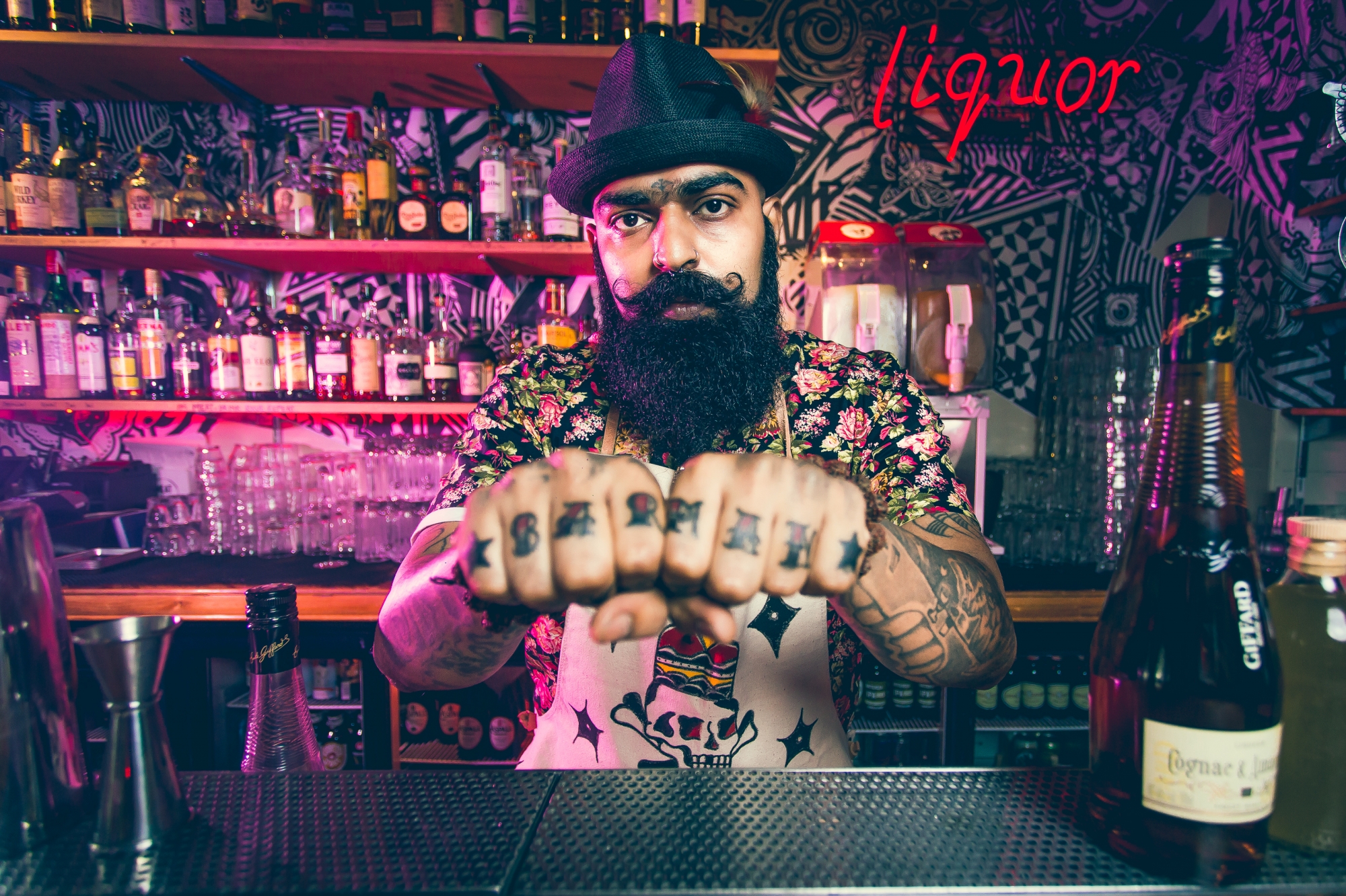 Les bartenders mis à l'honneur dans le nouveau livre Spirit of Art by Giffard - Photo 15 (Kannan Pillai)