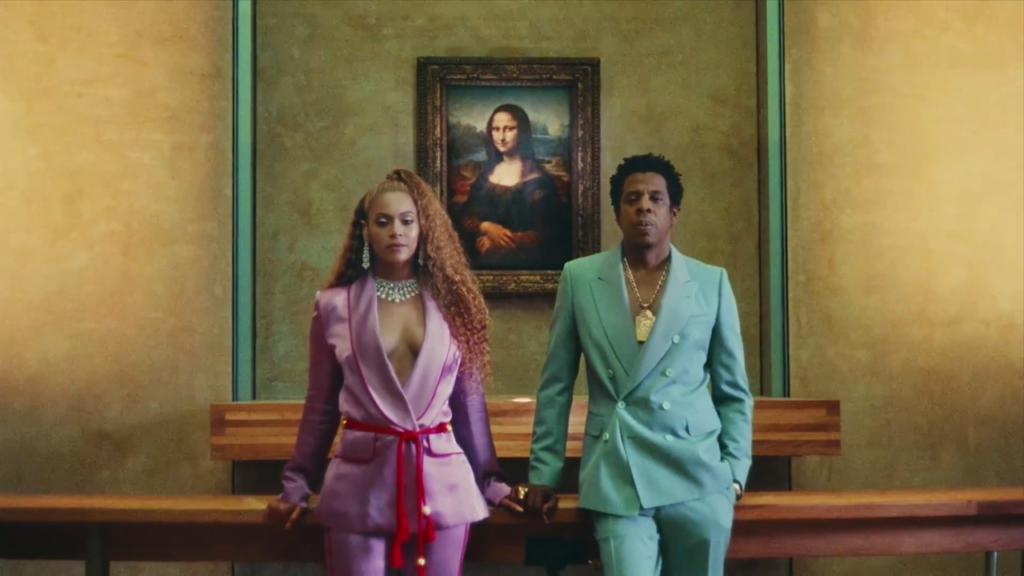 Capture d'écran du clip "Apeshit" de Beyoncé et Jay Z