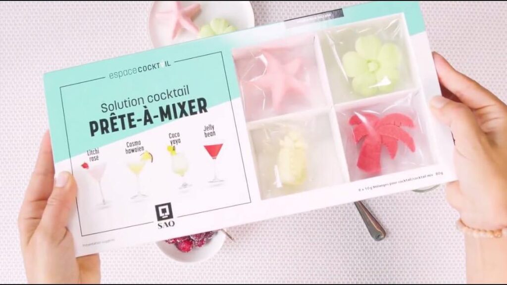 Le kit à cocktails en 3D Devoray