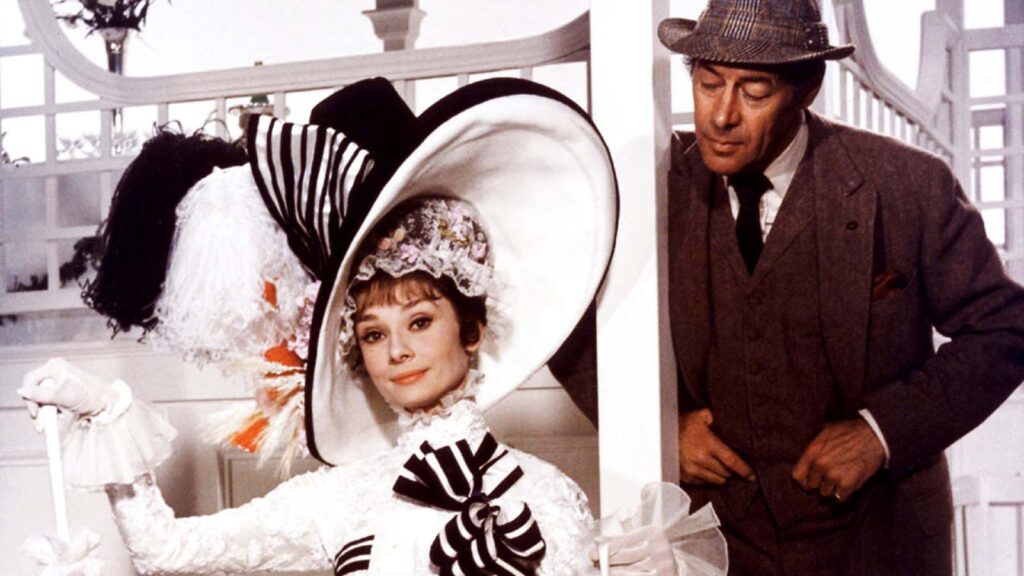Audrey Hepburn dans le film My Fair Lady de George Cukor