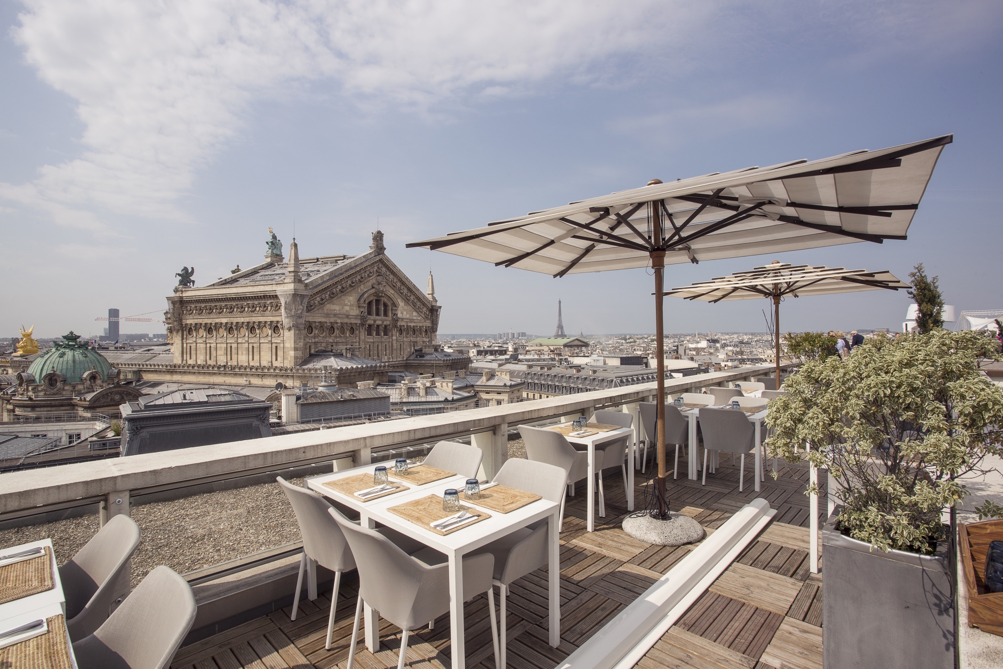 Rooftop Galeries Lafayette Restaurant Bar Paris