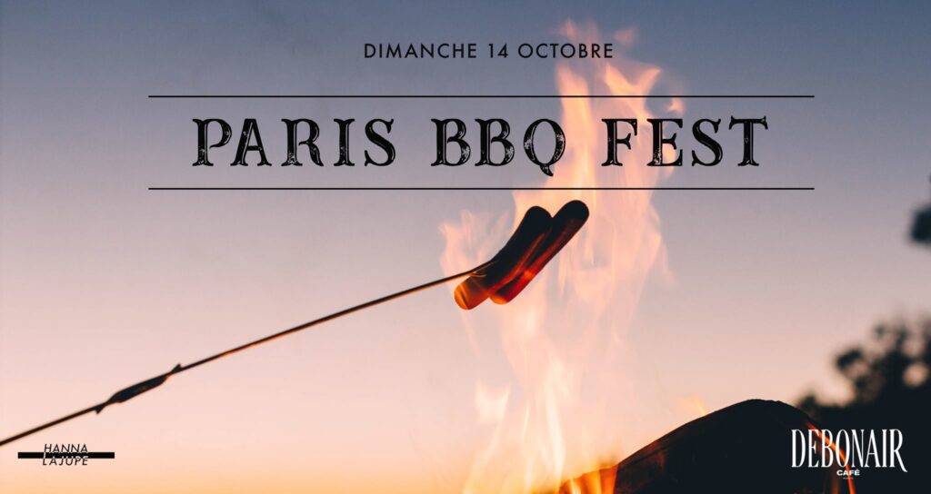 L'affiche du Paris BBQ Festival du 14 octobre 2018