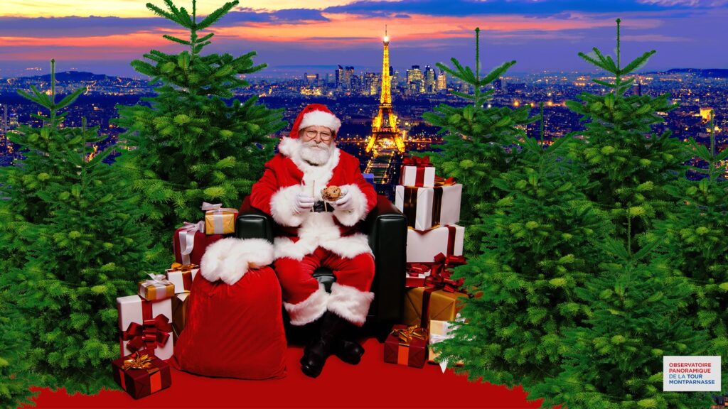 Noël sur le toit de Paris