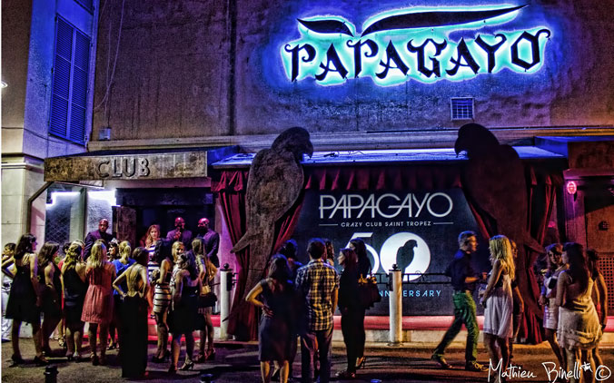 L'entrée mythique du Papagayo