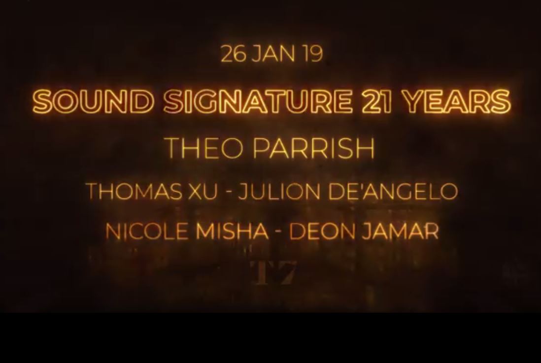 Les 21 ans du label Sound Signature au T7