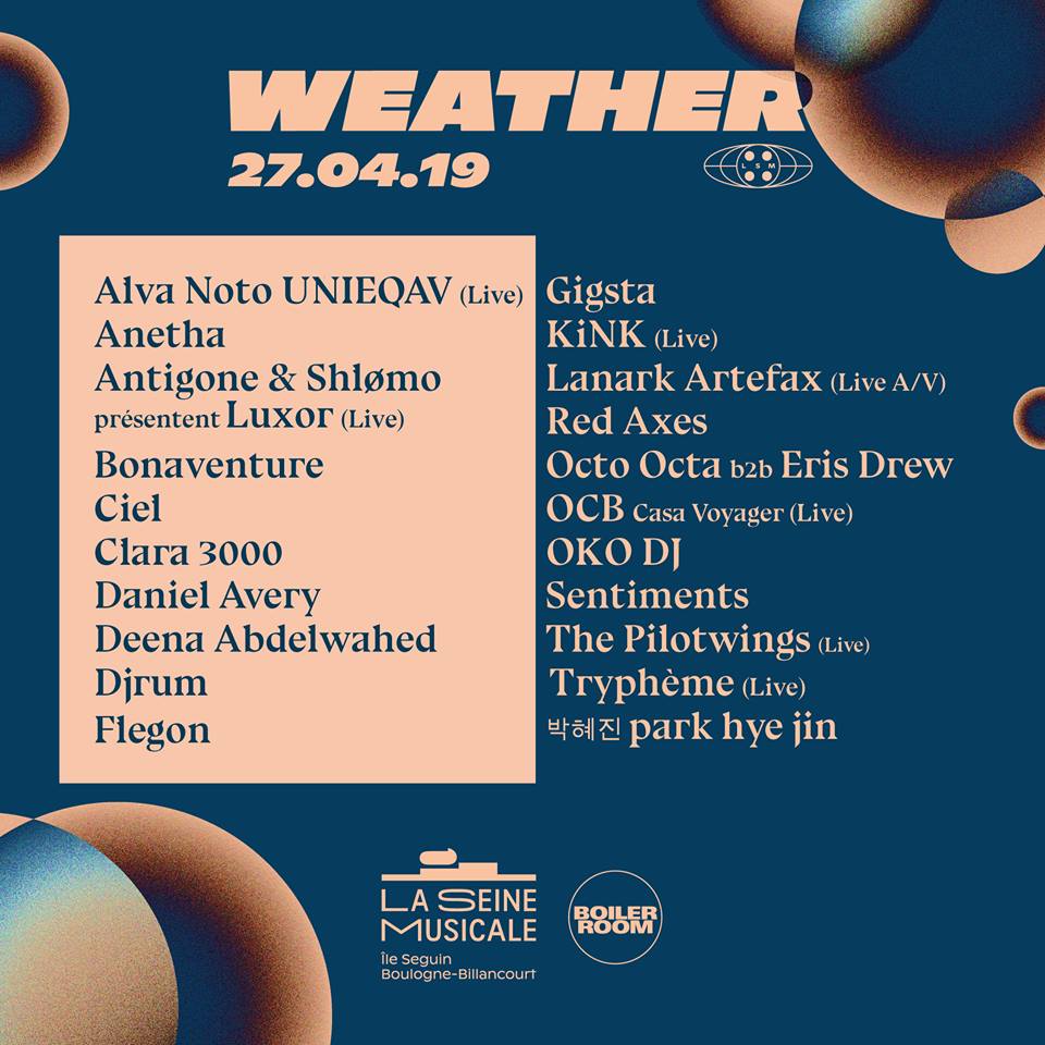 Le line up complet du Weather Festival 2019