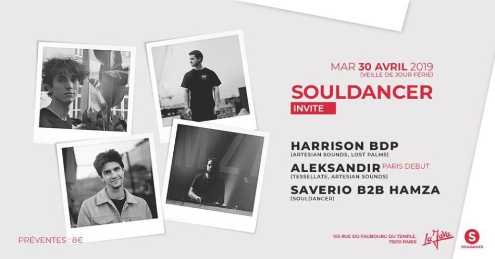 Souldancer invite: Harrison BDP, Aleksandir, Saverio & Hamza