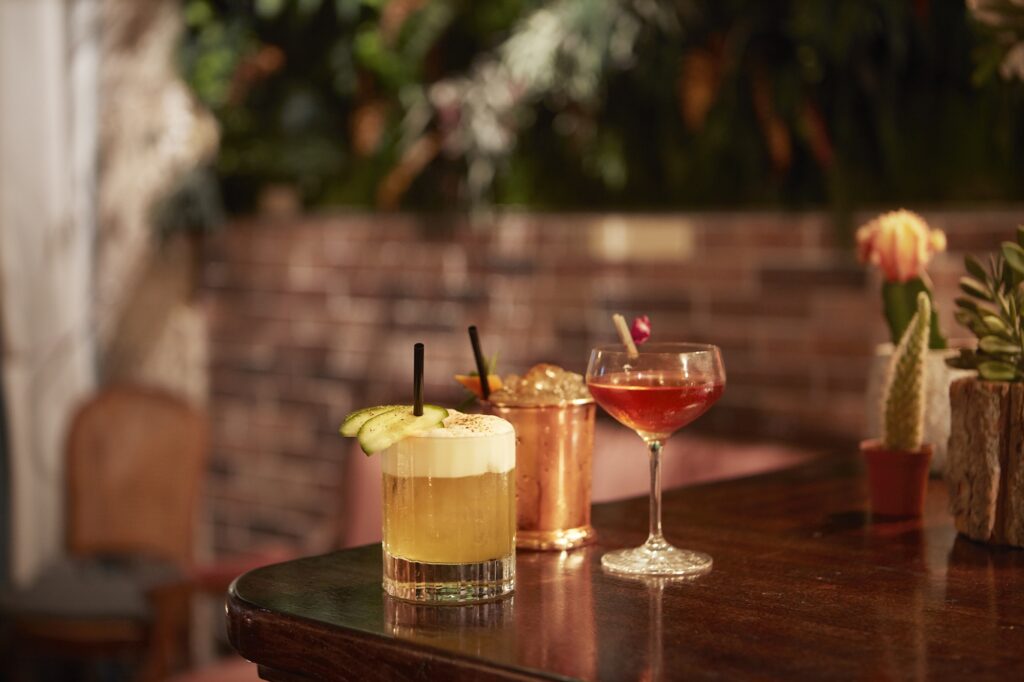 Quelques cocktails à la carte du 46 bar