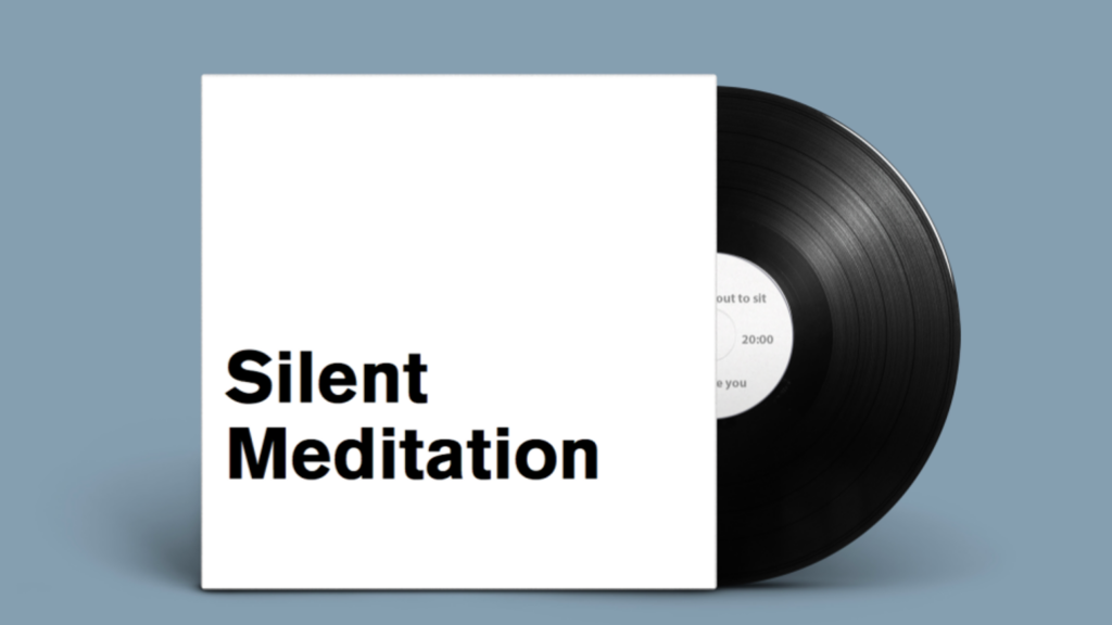 Le projet est intitulé Silent Meditation