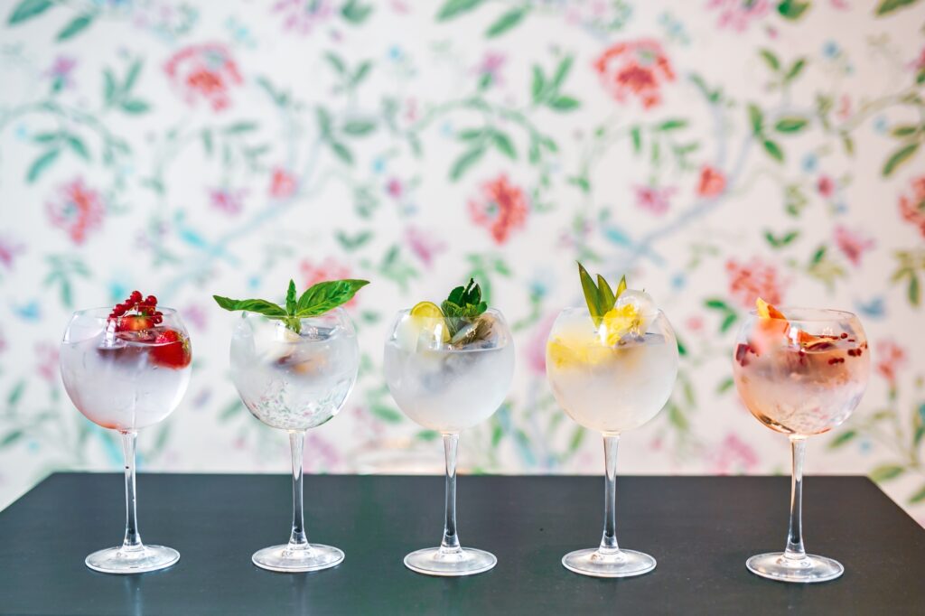 Le pairing Gin Cocktails - Sorbets du Waldorf Astoria Trianon Palace Versailles