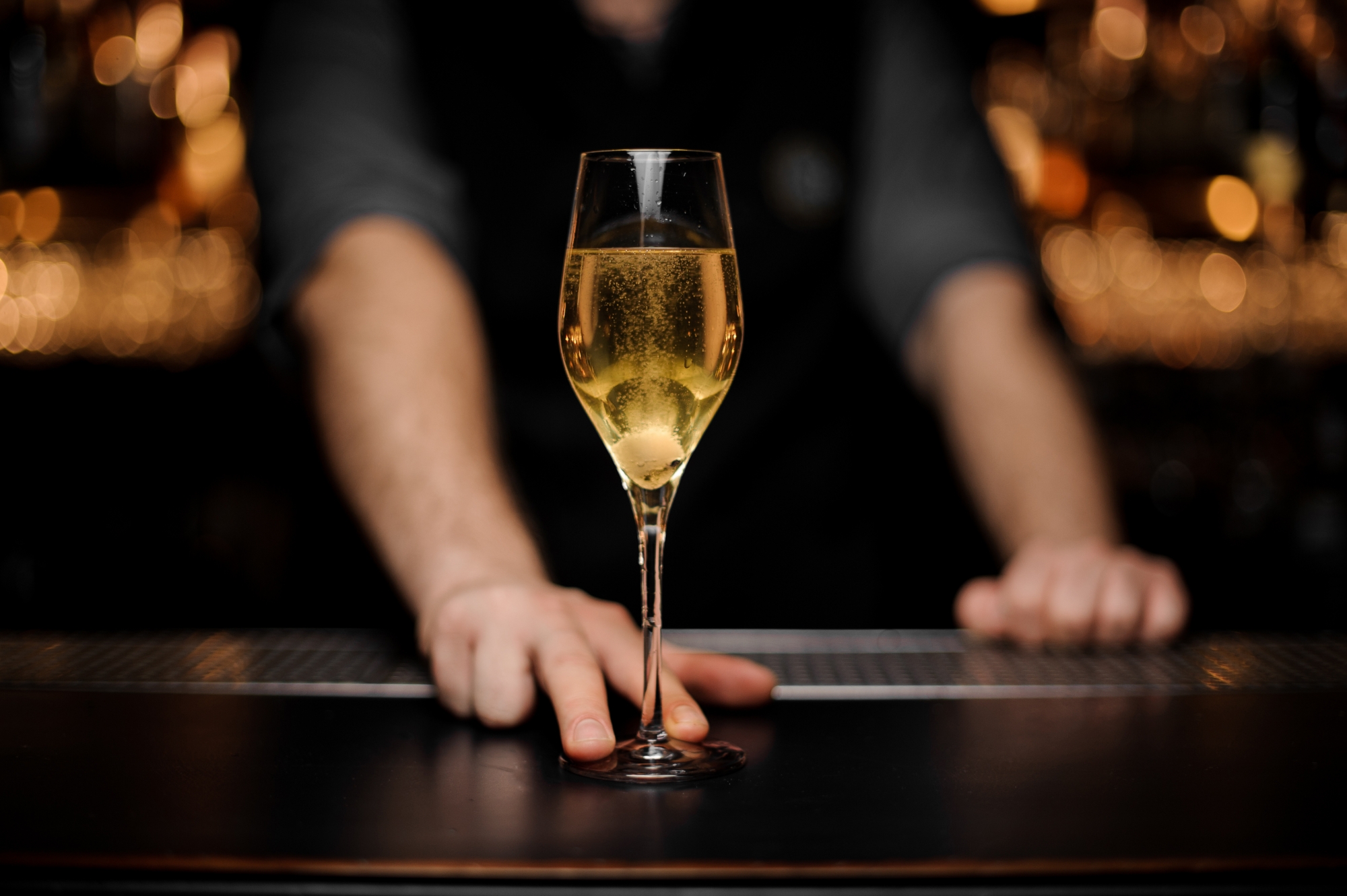 Un cocktail au champagne : la Soupe de Champagne