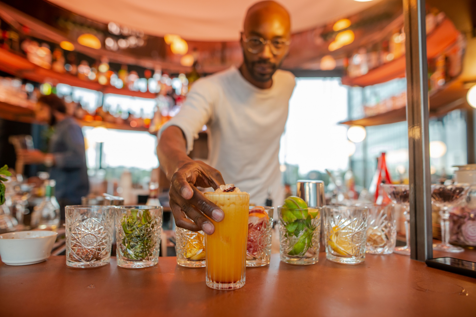 Le cocktail Bahia's Kiss du bar Octopus