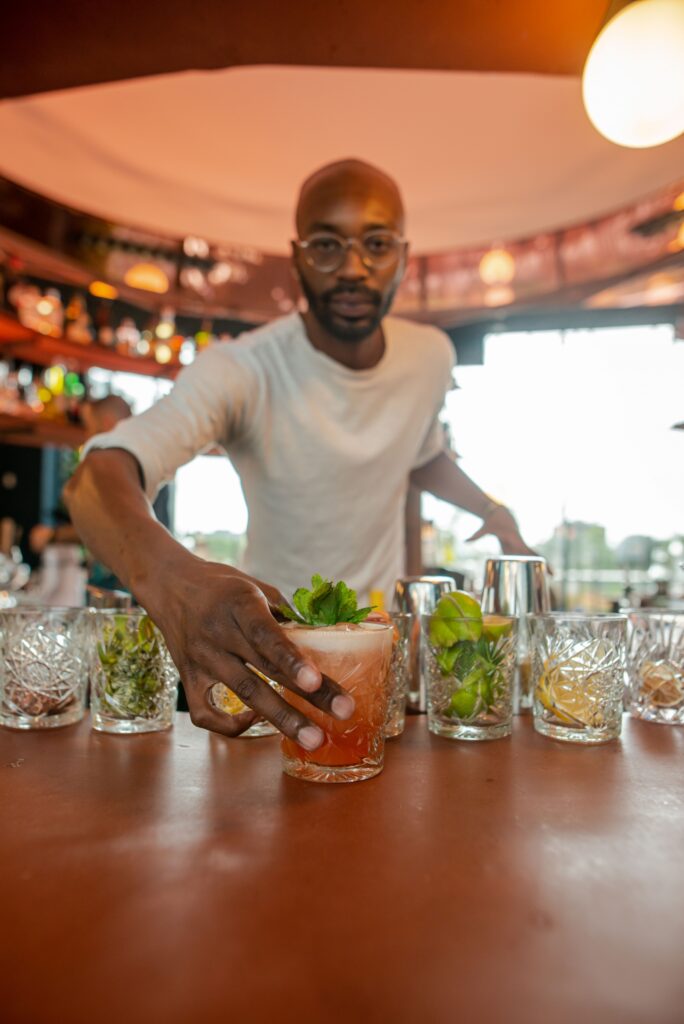 Le cocktail sans alcool Figure It Out du bar Octopus