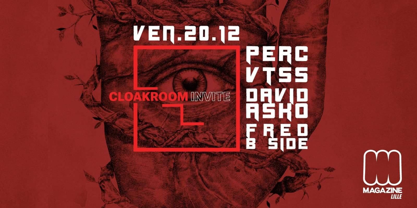 Cloakroom invite PERC et VTSS au Magazine Club le 20 décembre 2019