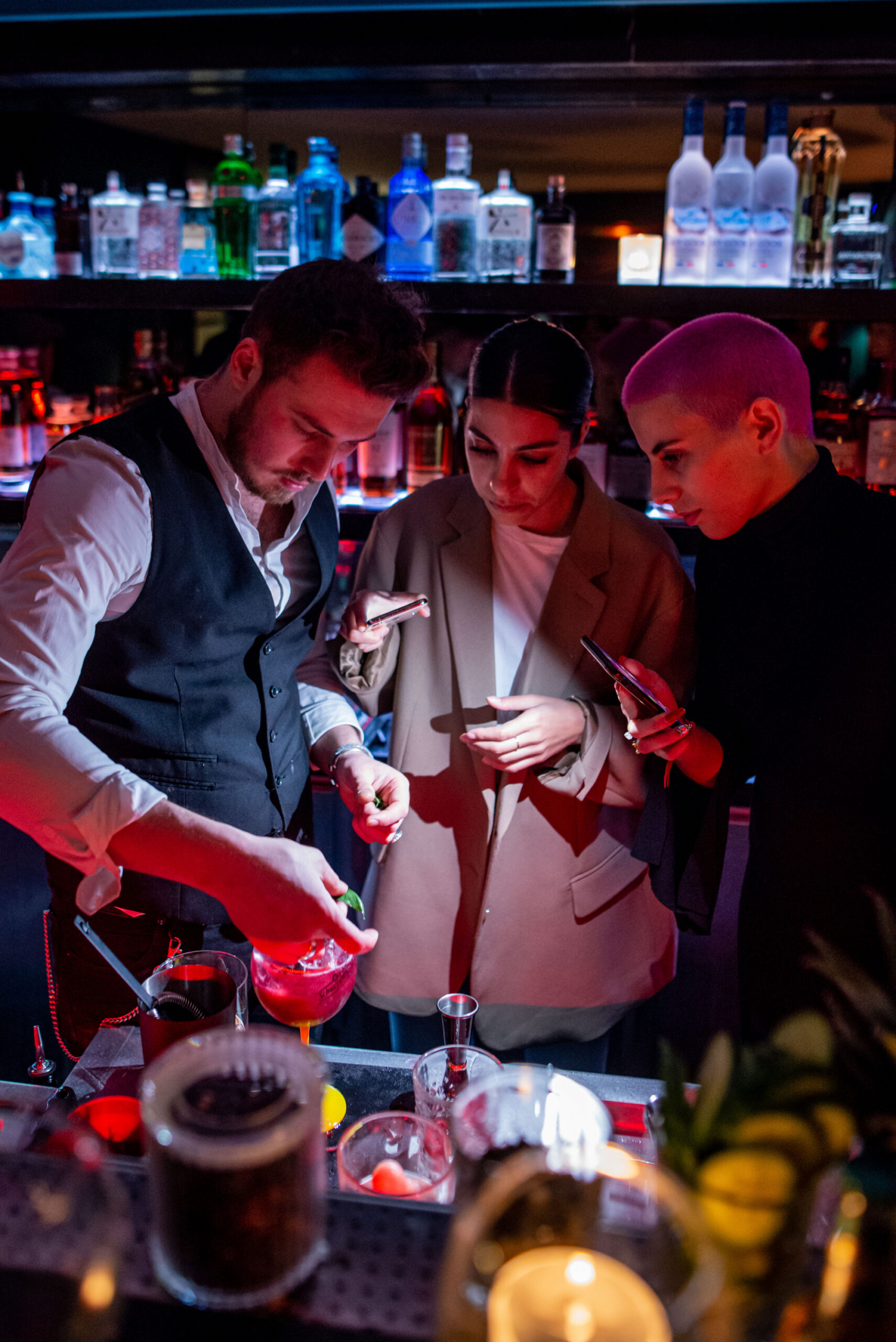 Le mocktail Habibi de Fadela et Natalia lors de la soirée d'inauguration du bar à cocktails du Germain - Photo 3