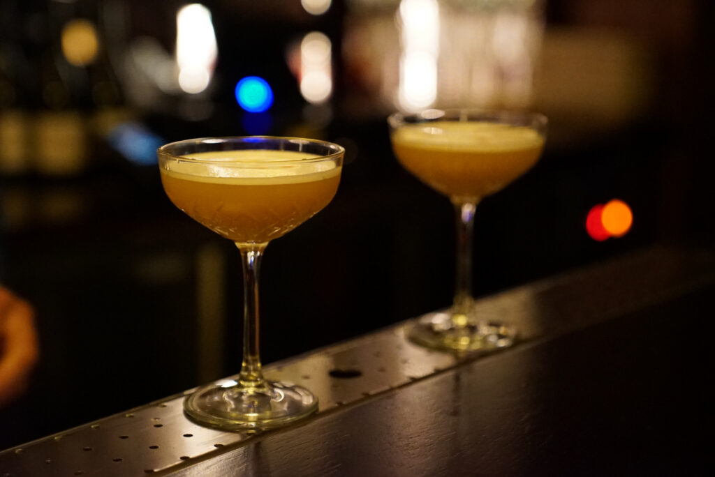 Des cocktails du Mobster Bar