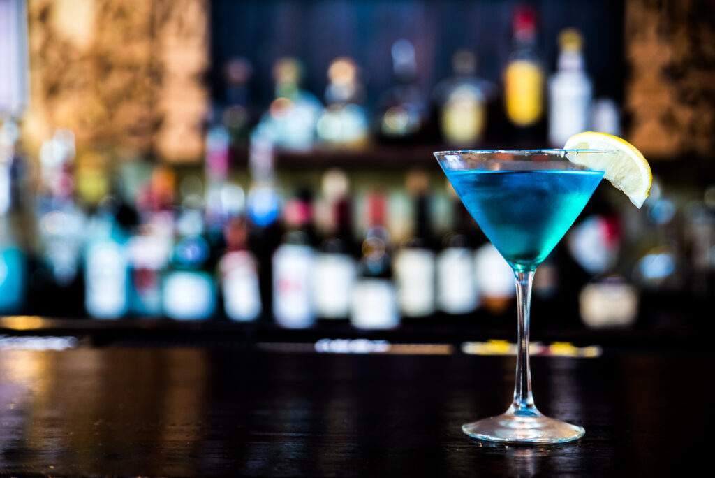 Cocktail Blue Moon