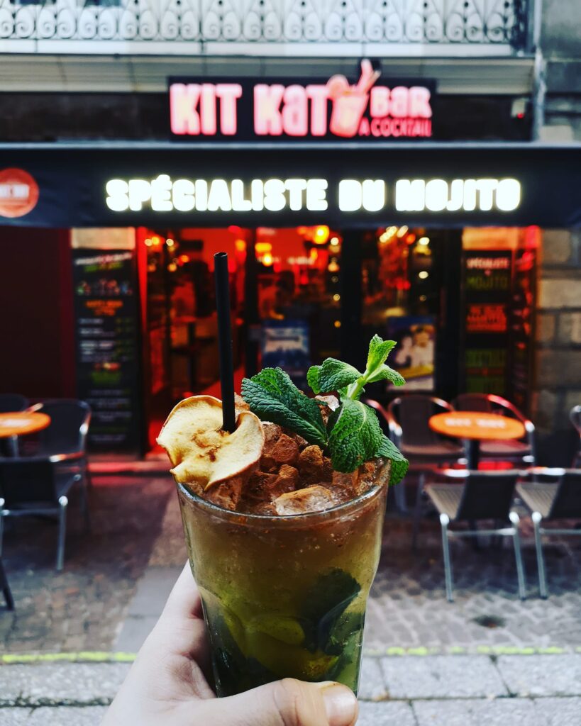Kitkat bar, le bar sympa de Nantes le plus spécialiste du mojito