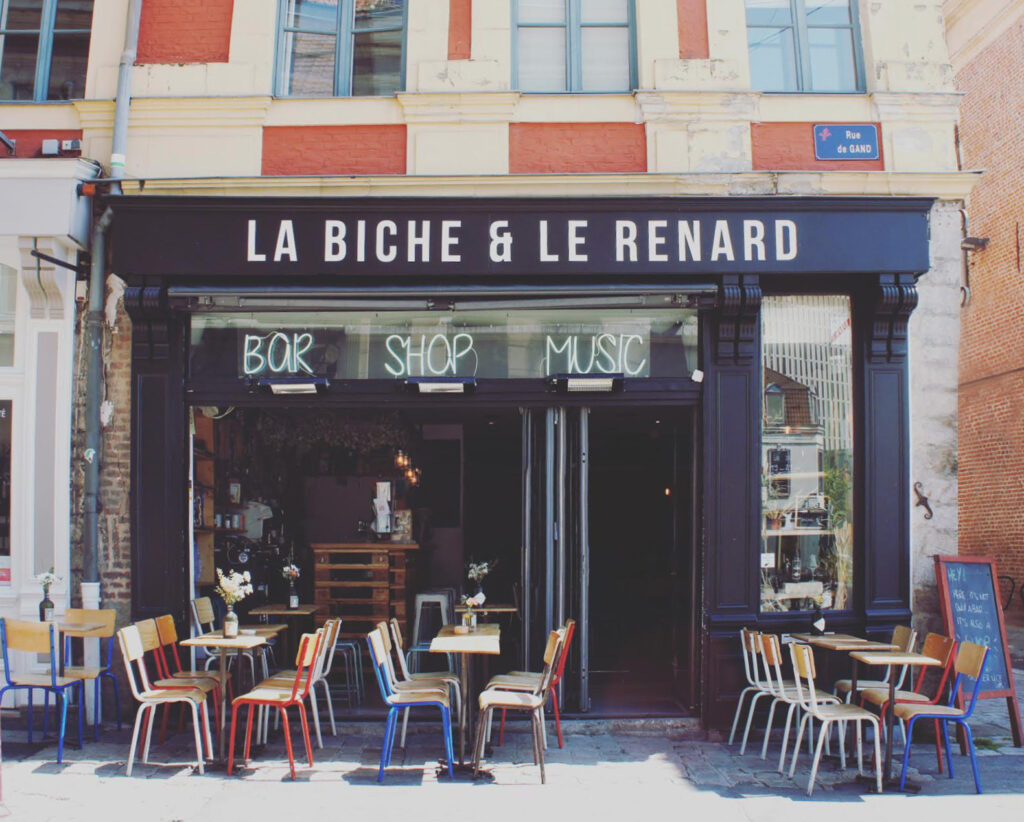 La Biche et Le Renard, le bar sympa de Lille le plus conceptuel