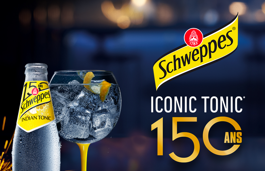150 ans Schweppes Iconic Tonic