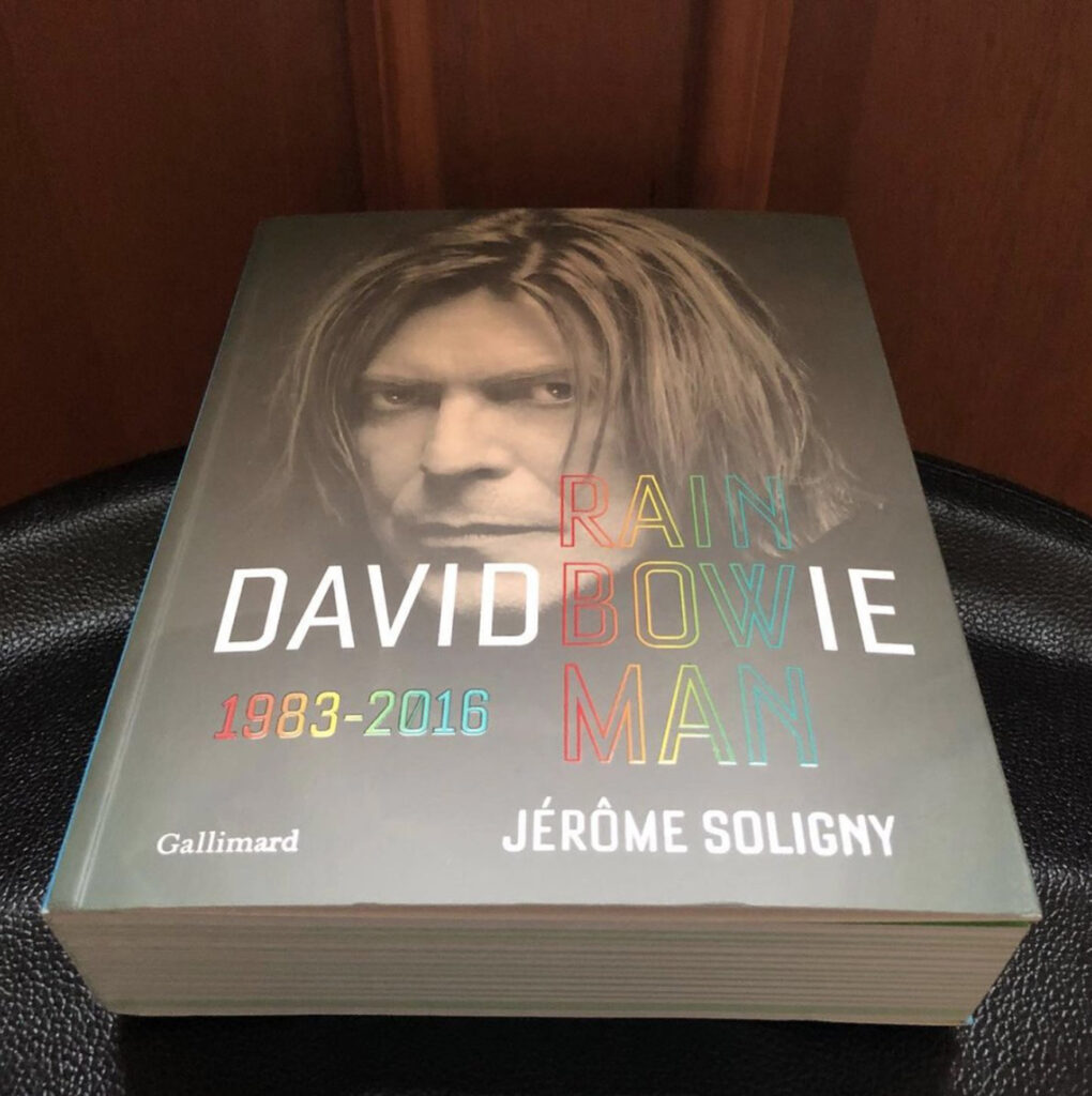 Le livre de Jérôme Soligny, David Bowie : Rainbowman (1983-2016)