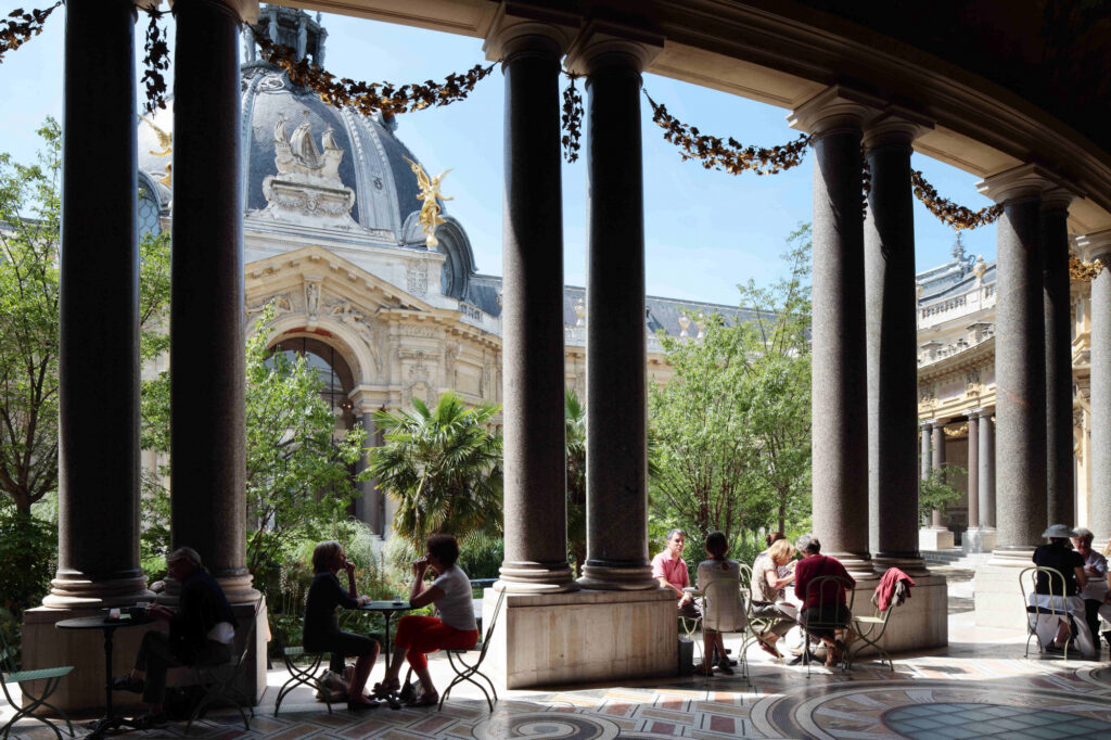 Le Jardin du Petit Palais avec sa terrasse verdoyante