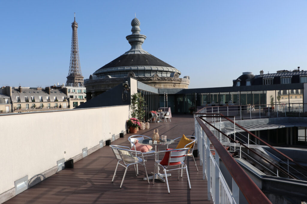 Musée national des arts asiatiques Guimet - Terrasse sur toit - Paris