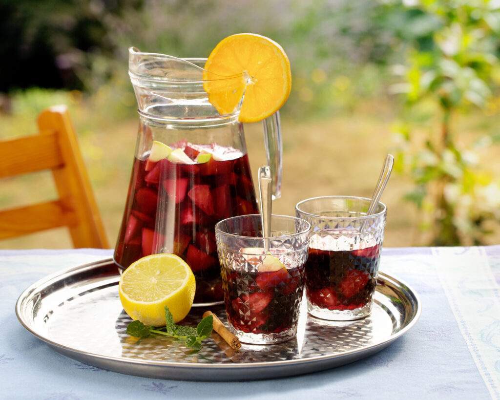 Cocktail pour sa crémaillière - La sangria