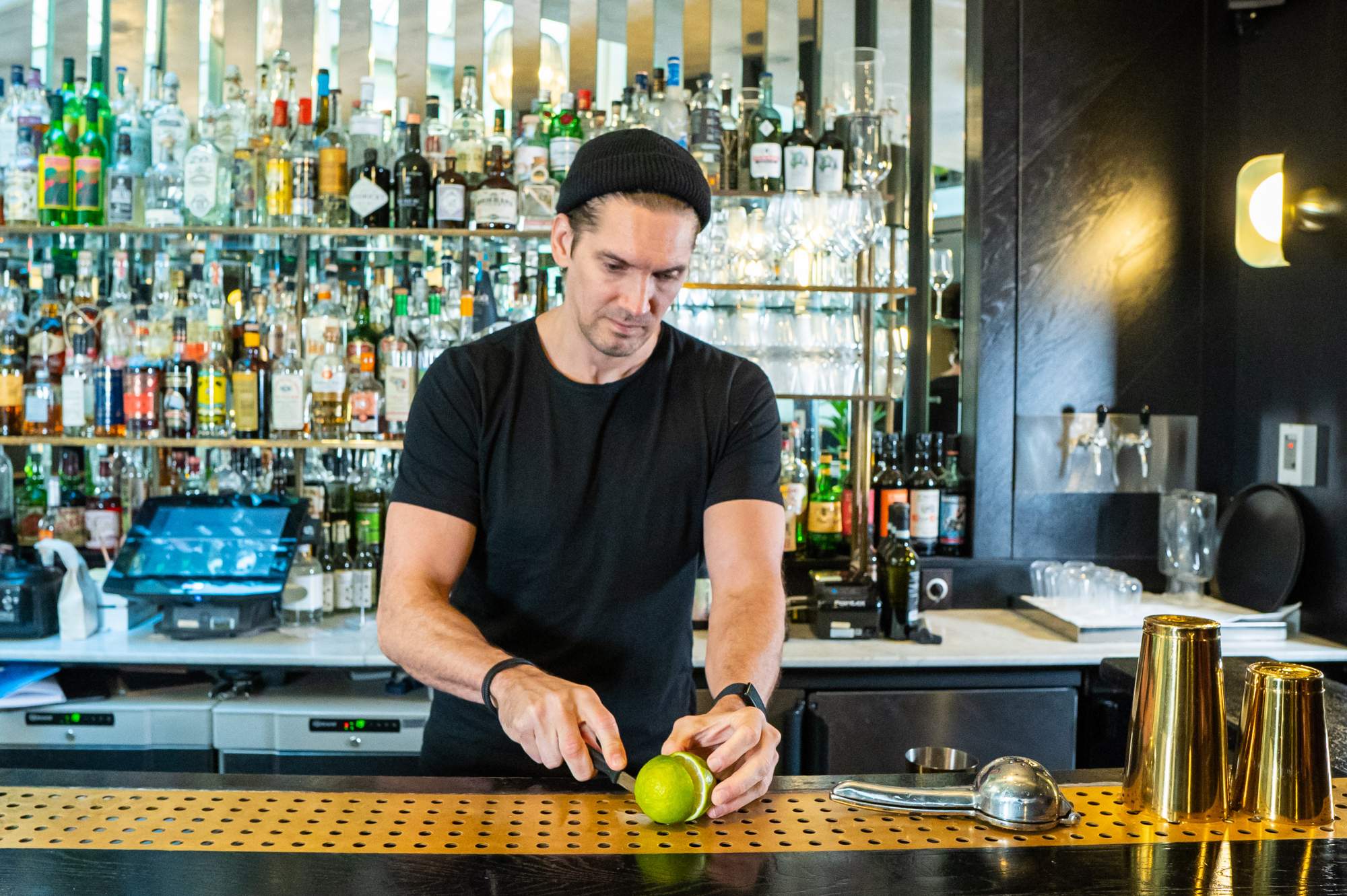 Nico de Soto et son cocktail favori, le Pandan Fizz