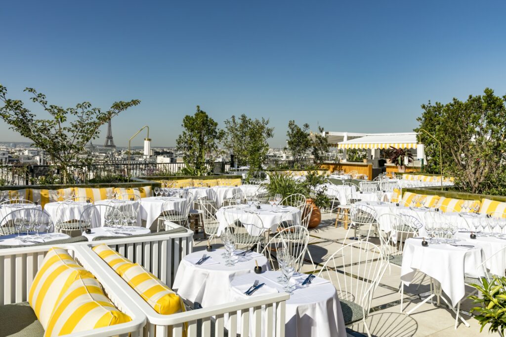 Restaurant Rooftop Paris