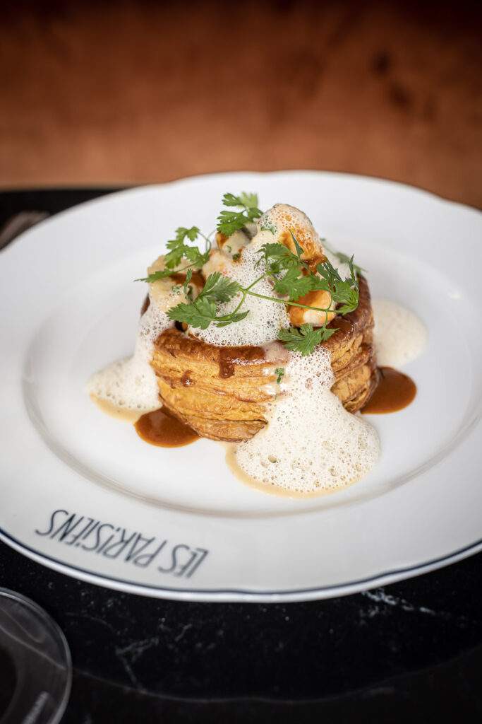 Le Vol-Au-Vent du restaurant Les Parisiens