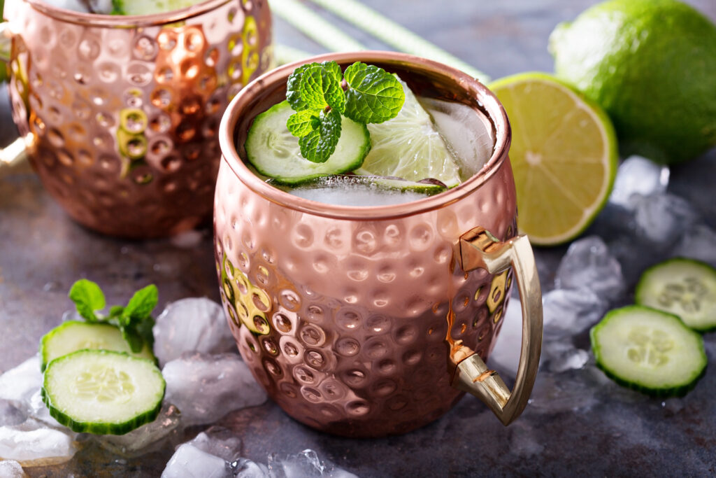 Choix Verre Moscow Mule Cocktail