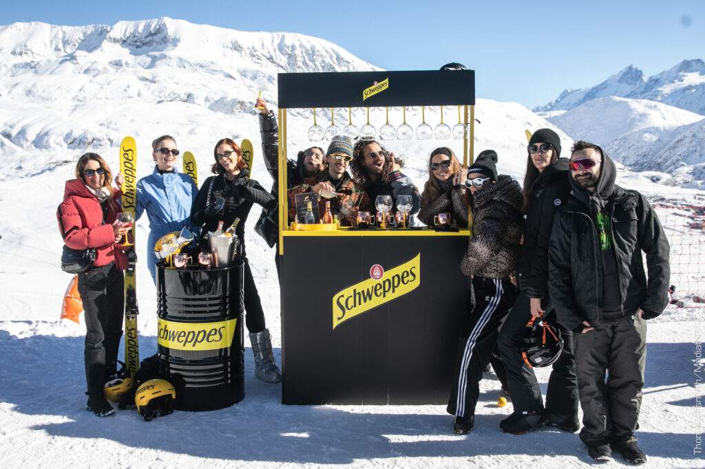 Villa Schweppes au Festival de l'Alpe d'Huez 2024