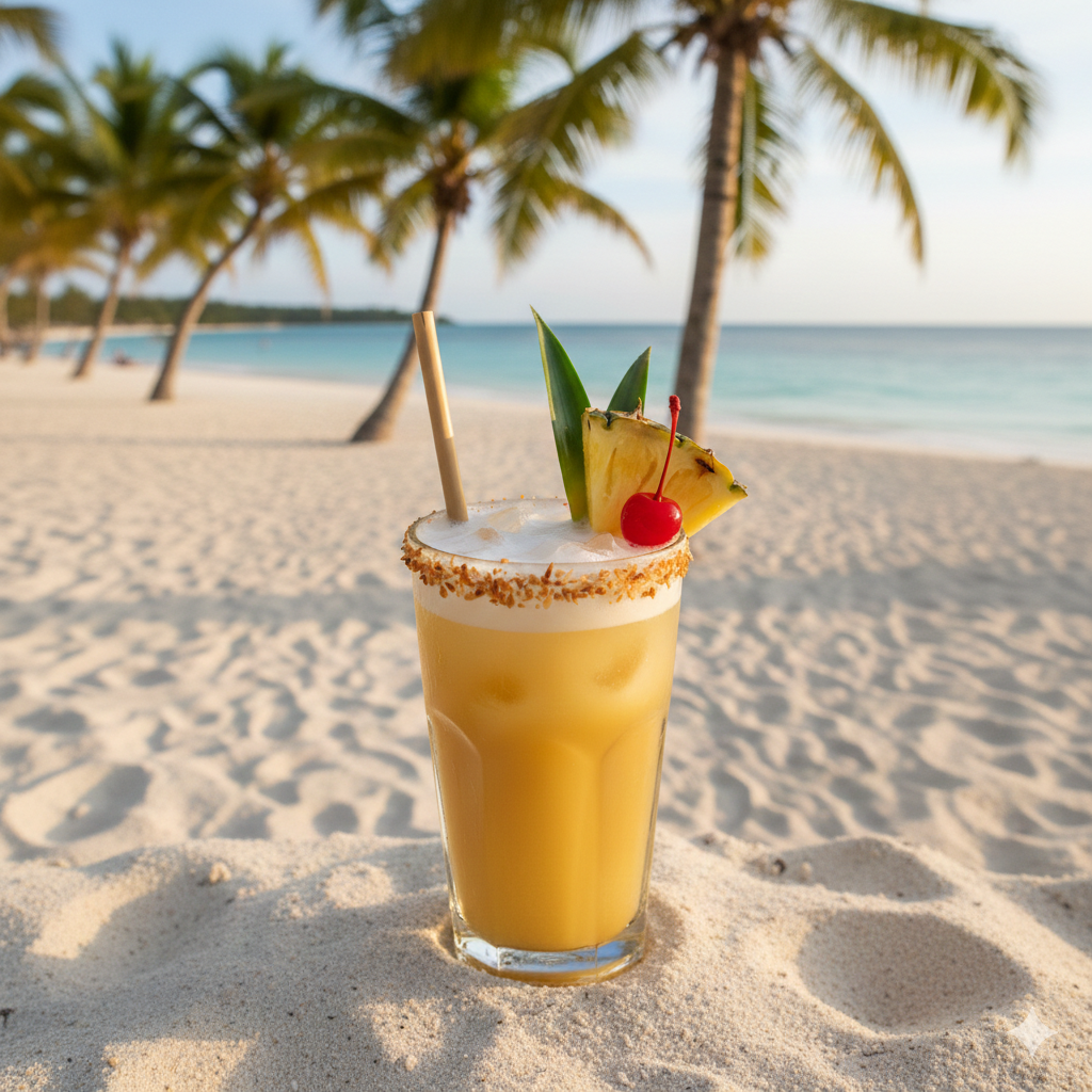 Cocktail à l'ananas