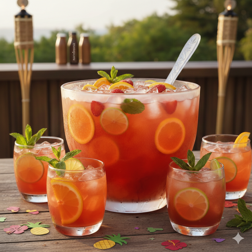 Recettes cocktails au punch