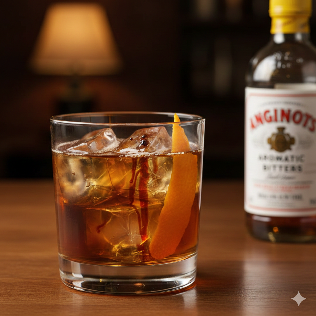 Cocktail avec bitters angostura