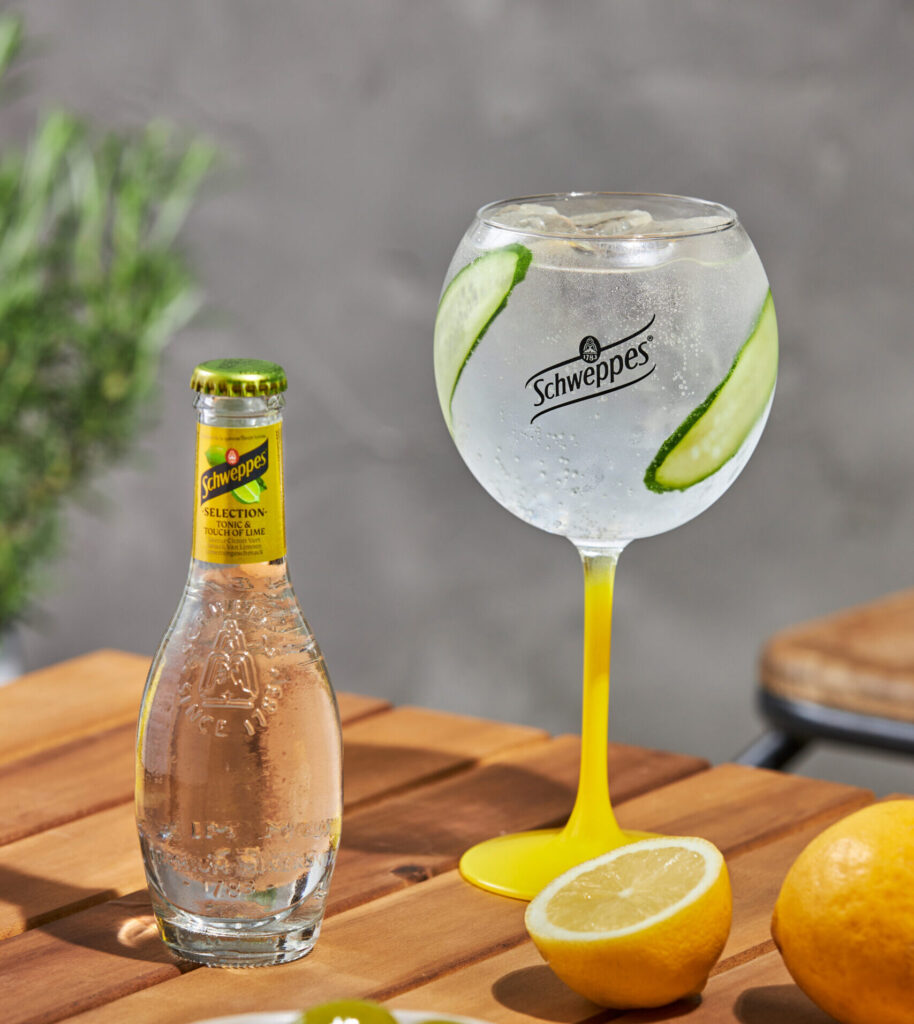 Cocktail avec Schweppes