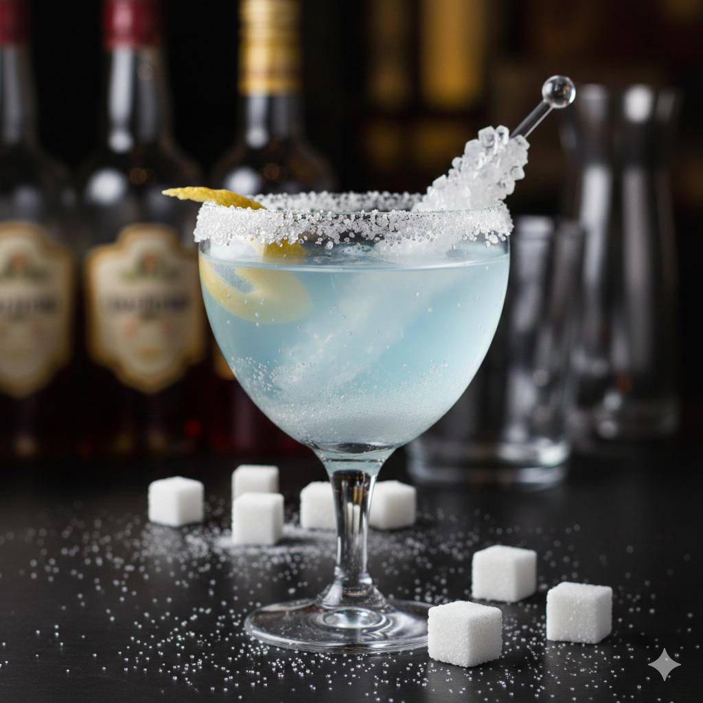 Cocktail avec sucres