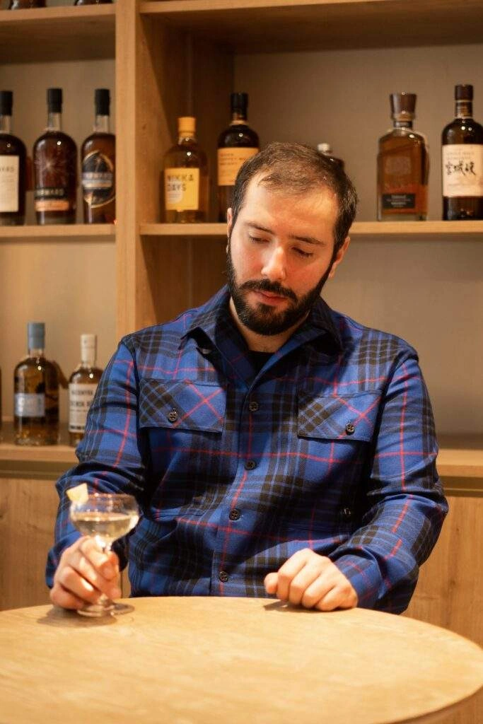 Baptiste Bochet, partisan du boire moins mais boire mieux.