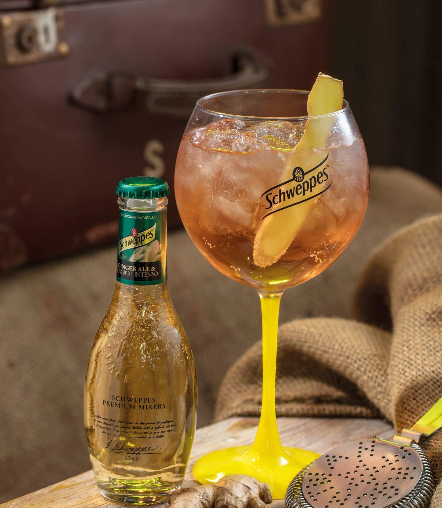 Recette Ginger Ale au Schweppes