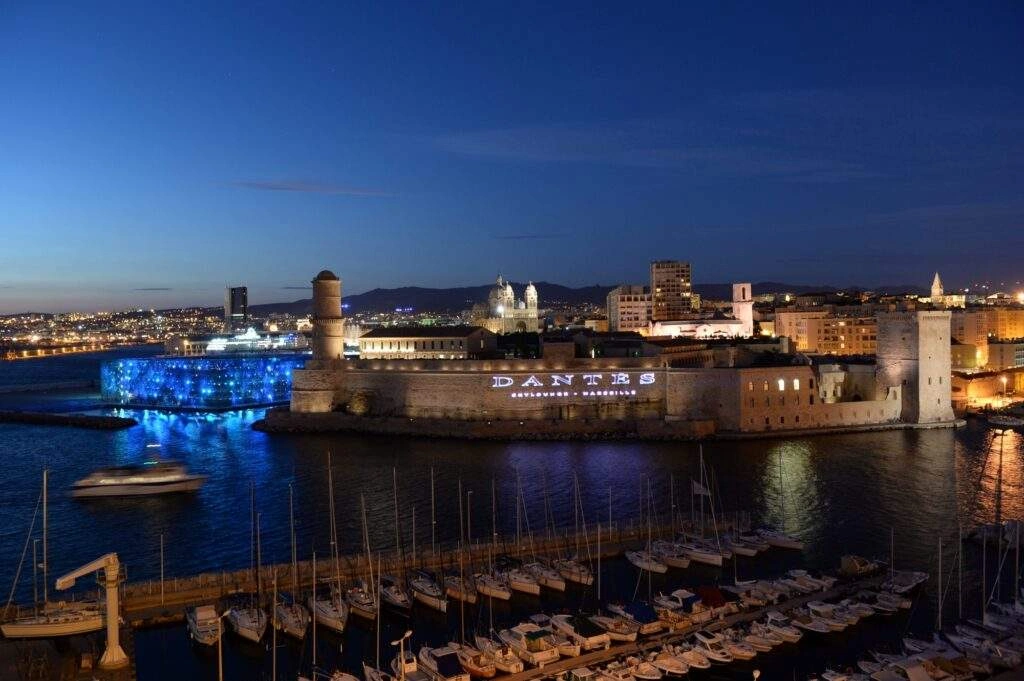 La vue depuis le Dantès à Marseille