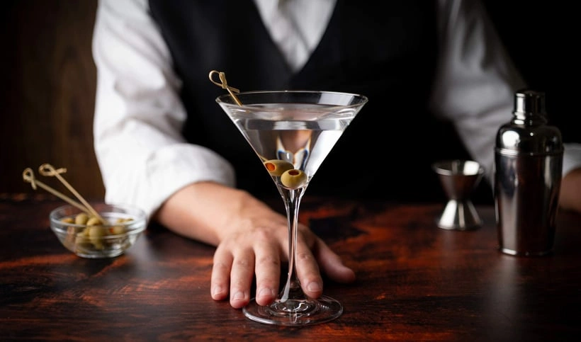 Le Vodka Martini et ses différents cocktails