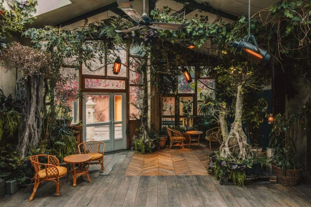 L’entrée végétale du Comptoir Général