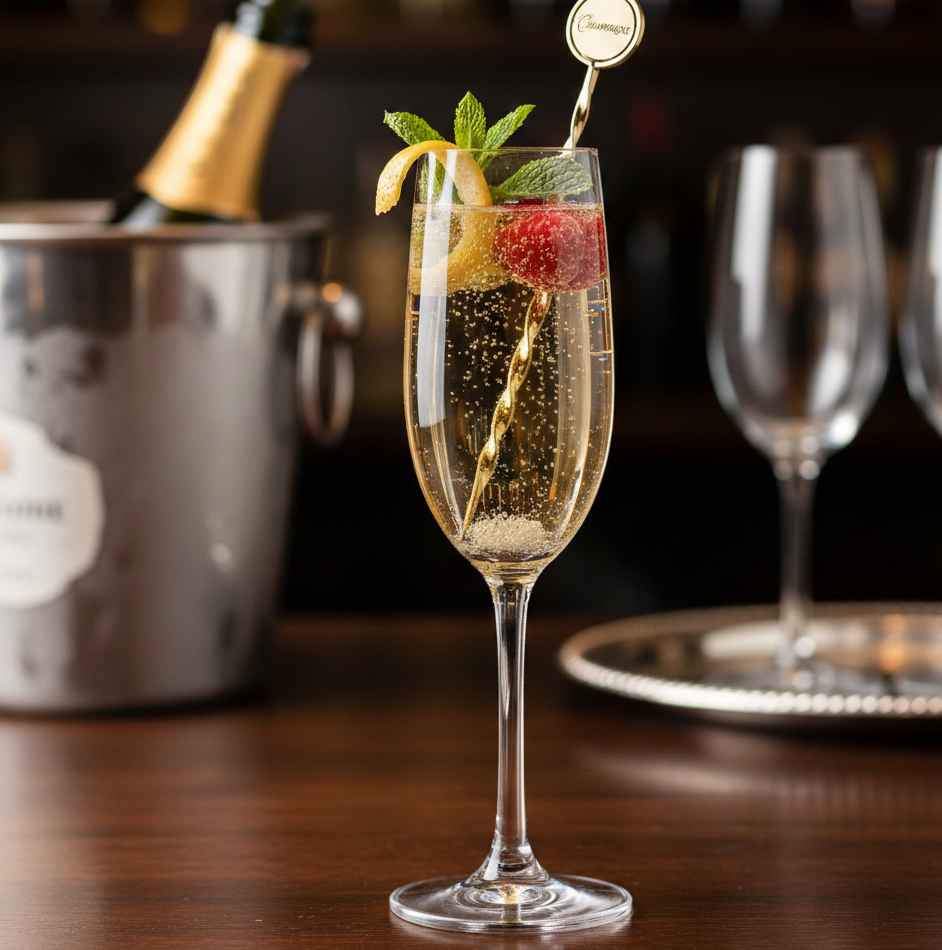 Cocktails au Champagne