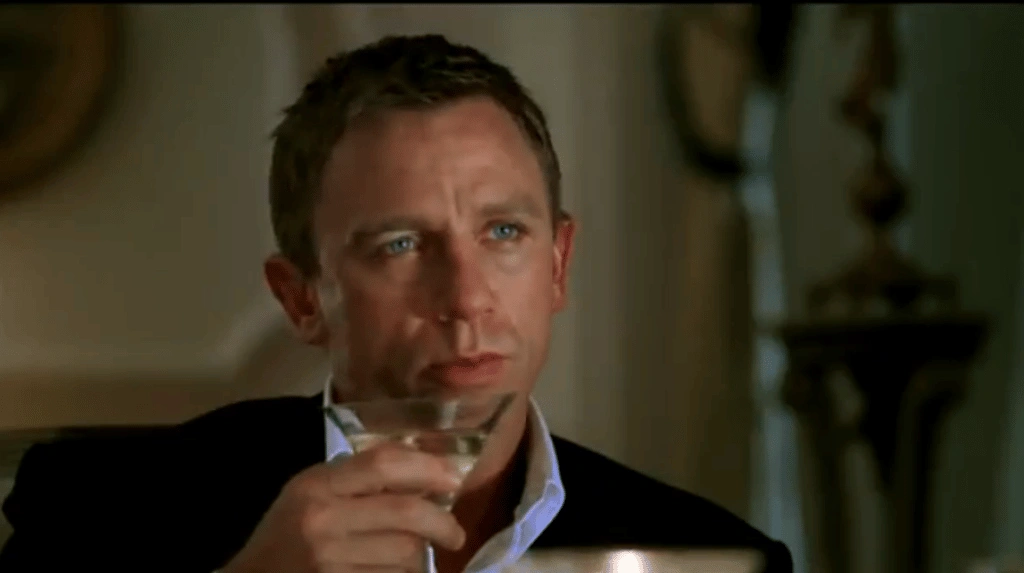 Les cocktails dans les films James Bond